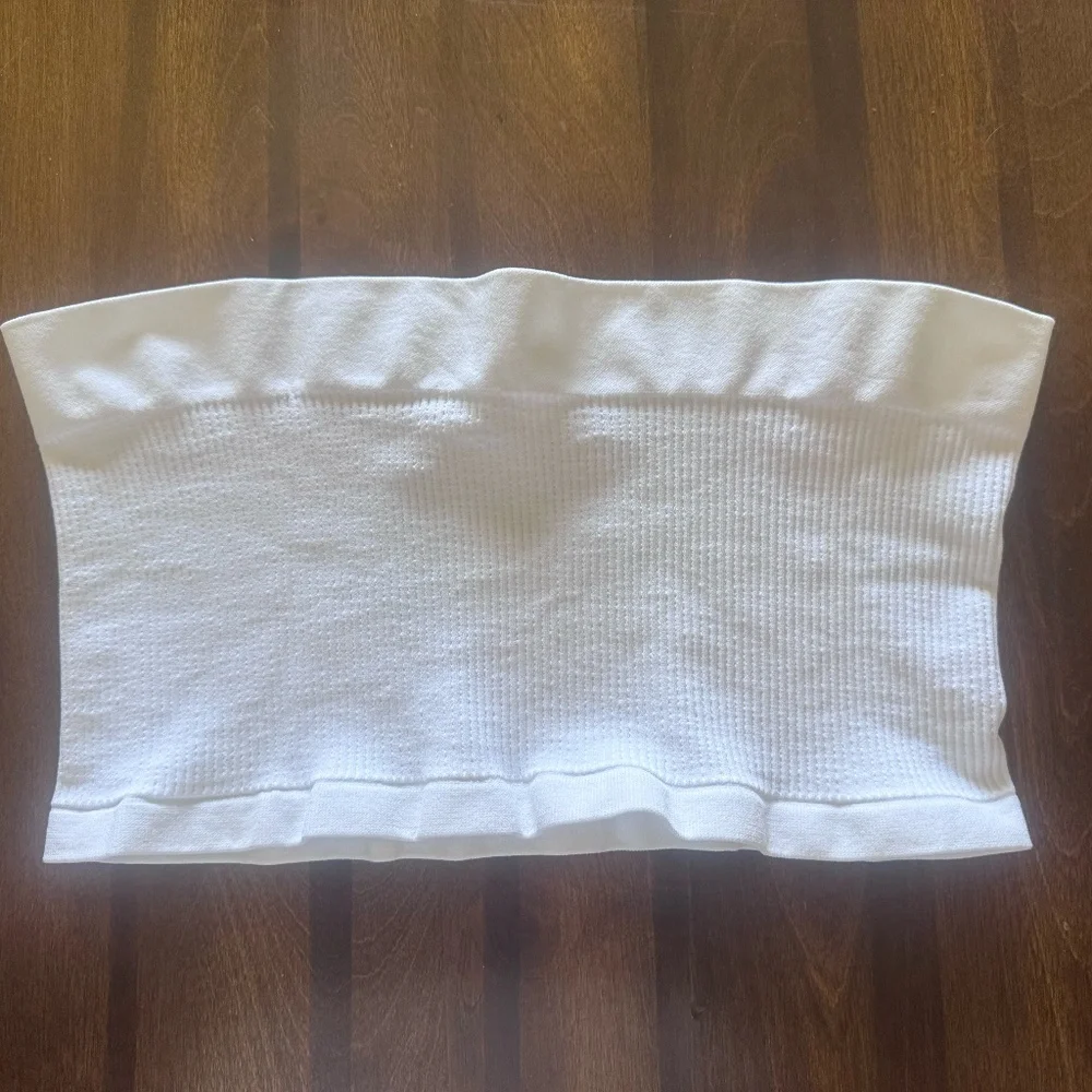 Free People Intimately Adrienne style Bandeau - White - Sz M/L - Picture 2 of 3